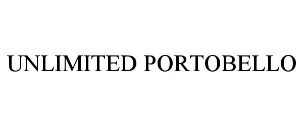 Trademark Logo UNLIMITED PORTOBELLO