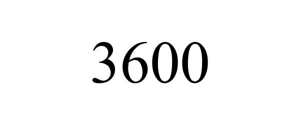 Trademark Logo 3600