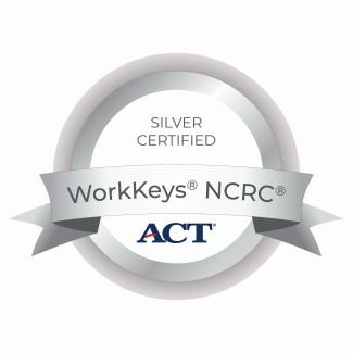  SILVER CERTIFIED WORKKEYS NCRC ACT