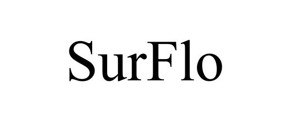 Trademark Logo SURFLO