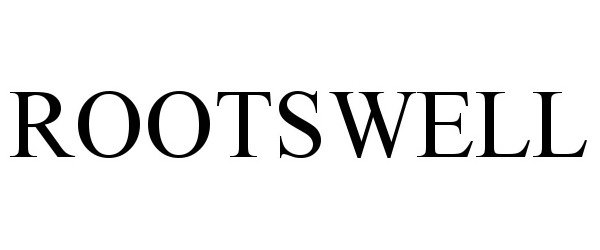 Trademark Logo ROOTSWELL