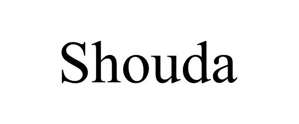 Trademark Logo SHOUDA