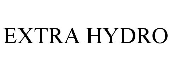 Trademark Logo EXTRA HYDRO