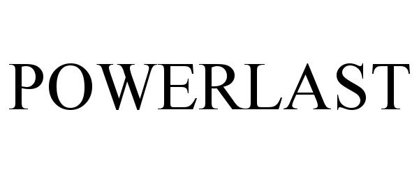 Trademark Logo POWERLAST