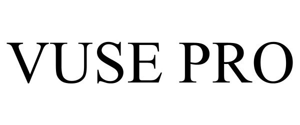 Trademark Logo VUSE PRO