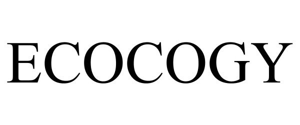 Trademark Logo ECOCOGY