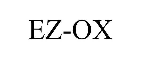 Trademark Logo EZ-OX