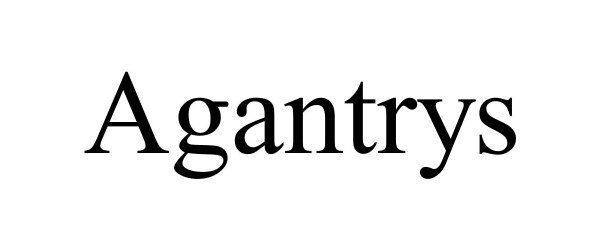 Trademark Logo AGANTRYS