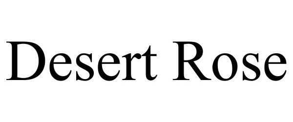 Trademark Logo DESERT ROSE