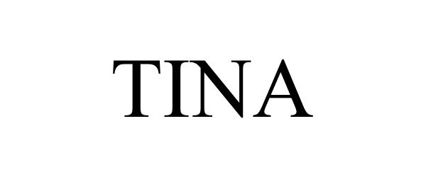 Trademark Logo TINA