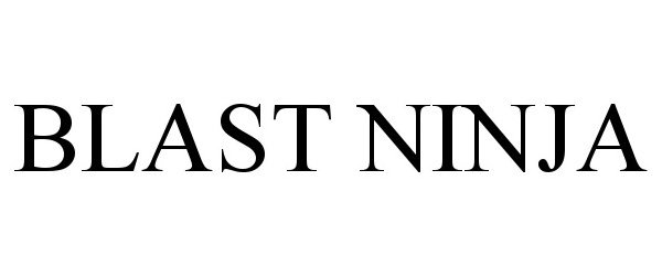 Trademark Logo BLAST NINJA