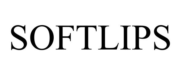 Trademark Logo SOFTLIPS