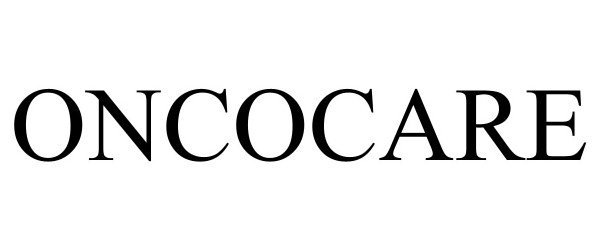 Trademark Logo ONCOCARE
