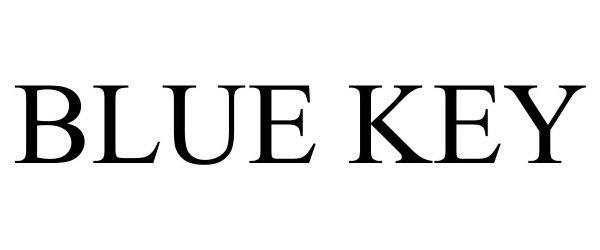 Trademark Logo BLUE KEY