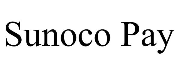 Trademark Logo SUNOCO PAY