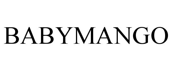 Trademark Logo BABYMANGO