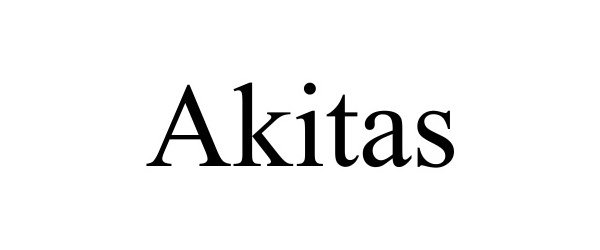 Trademark Logo AKITAS