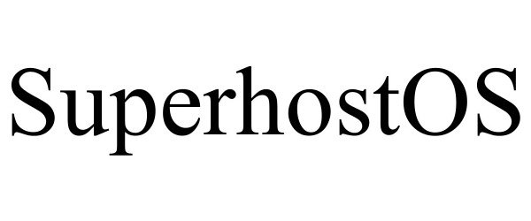 Trademark Logo SUPERHOSTOS