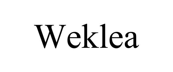 Trademark Logo WEKLEA