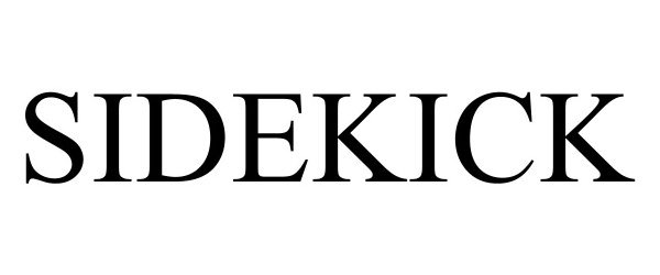 Trademark Logo SIDEKICK