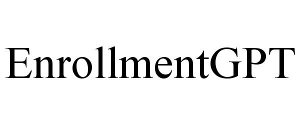 Trademark Logo ENROLLMENTGPT