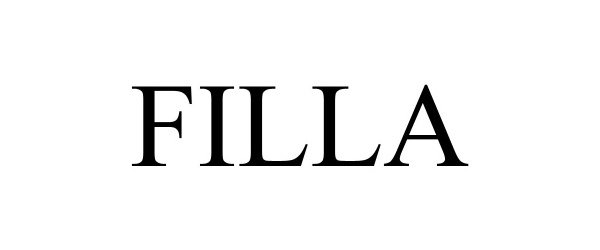 Trademark Logo FILLA