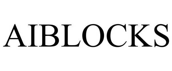 Trademark Logo AI BLOCKS
