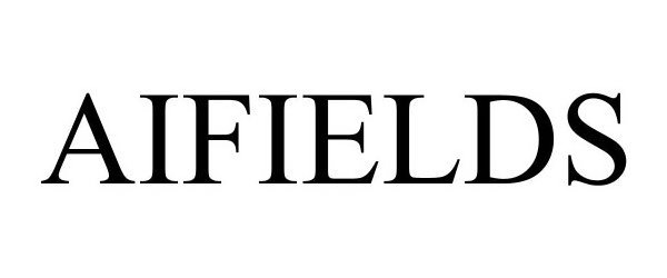 Trademark Logo AI FIELDS