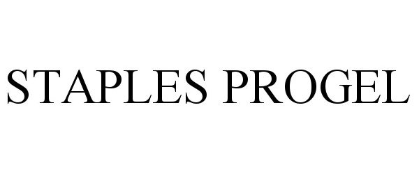  STAPLES PROGEL