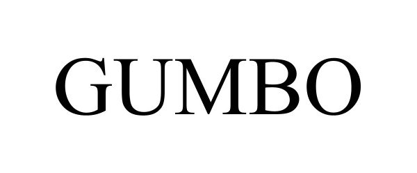 Trademark Logo GUMBO
