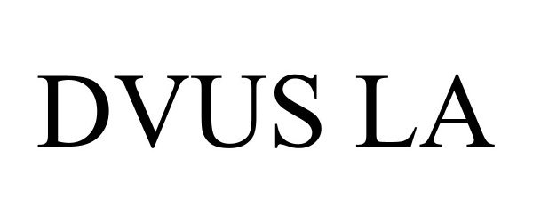 Trademark Logo DVUS LA