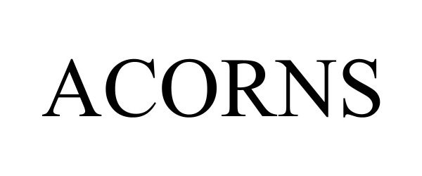 Trademark Logo ACORNS