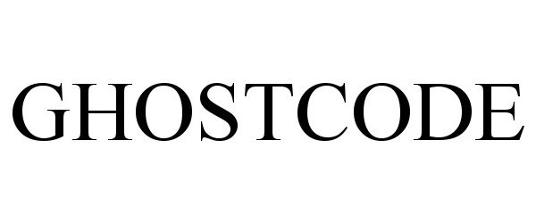 Trademark Logo GHOSTCODE
