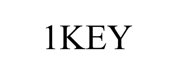 Trademark Logo 1KEY