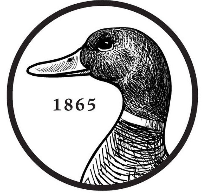  THE MARK CONSISTS OF A CIRCLE CONTAINING THE IMAGE OF THE HEAD OF A DUCK WITH &quot;1865&quot; APPEARING BELOW THE BILL OF THE DUCK