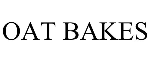 Trademark Logo OAT BAKES