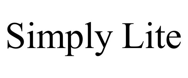 Trademark Logo SIMPLY LITE