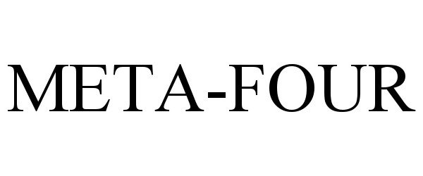 Trademark Logo META-FOUR