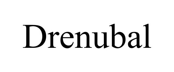 Trademark Logo DRENUBAL