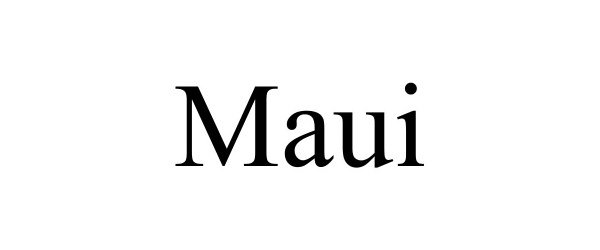 Trademark Logo MAUI