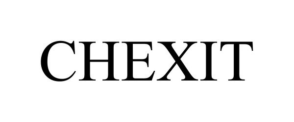 Trademark Logo CHEXIT