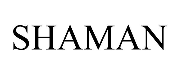Trademark Logo SHAMAN