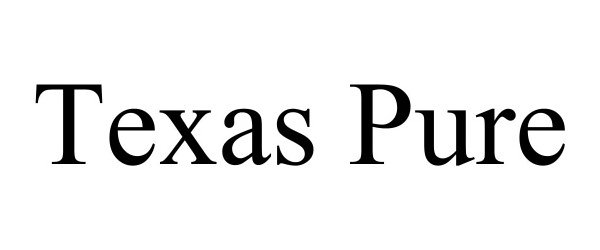 Trademark Logo TEXAS PURE