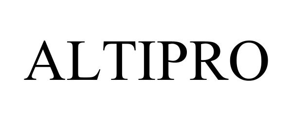 Trademark Logo ALTIPRO