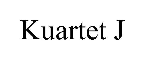 Trademark Logo KUARTET J