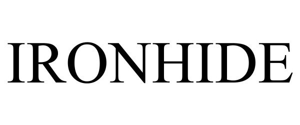 Trademark Logo IRONHIDE