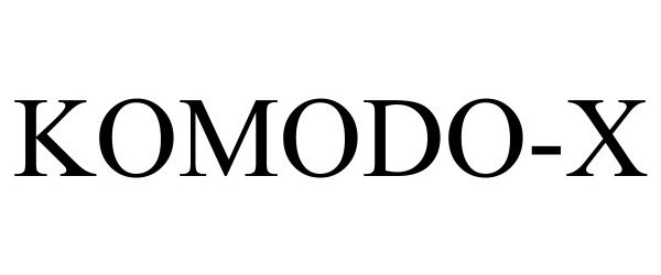 Trademark Logo KOMODO-X