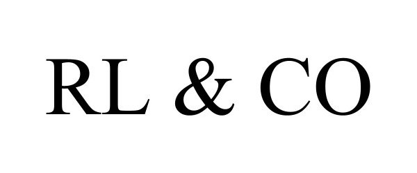 Trademark Logo RL &amp; CO