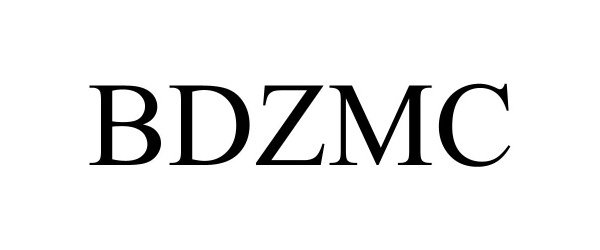 Trademark Logo BDZMC