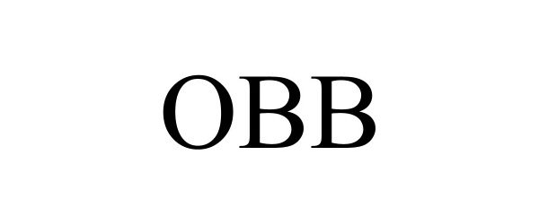 Trademark Logo OBB
